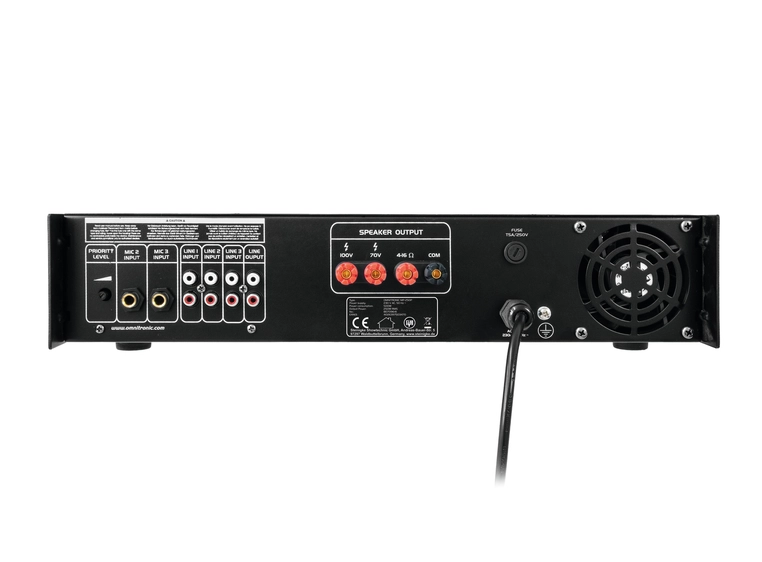 OMNITRONIC MP-250P PA Mixing Amplifier 