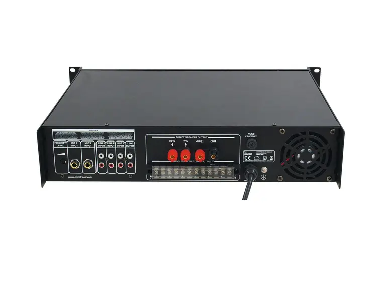 OMNITRONIC MPVZ-350.6 PA Amplifier Mixing Amplifier 