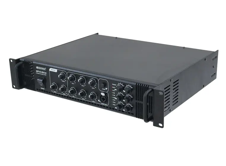 OMNITRONIC MPVZ-350.6 PA Amplifier Mixing Amplifier 