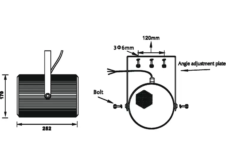 OMNITRONIC PS-30 Projector Speaker 