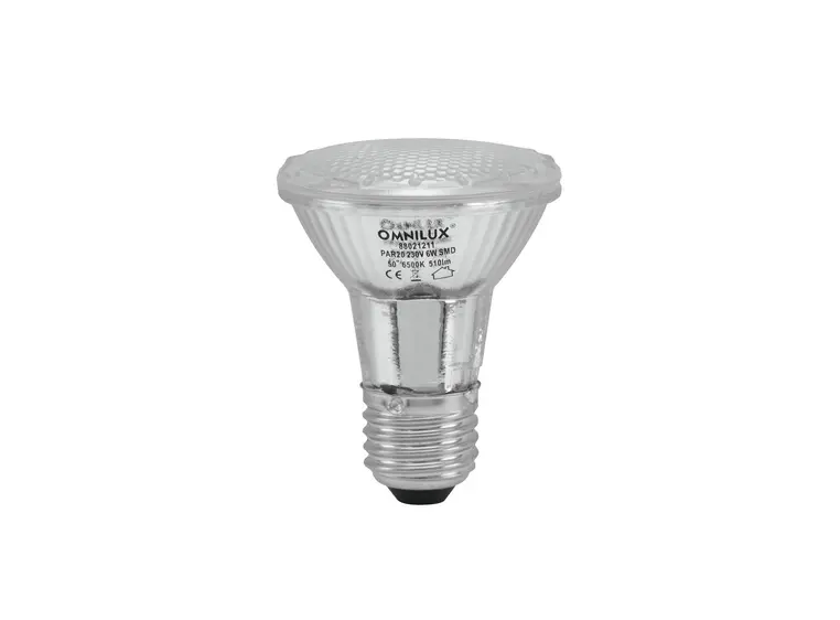 Omnilux PAR-20 230V SMD 6W E-27 LED 6500 