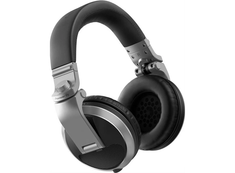 Pioneer HDJ-X5 hodetelefon, Sølv Over-øre DJ hodetelefoner 