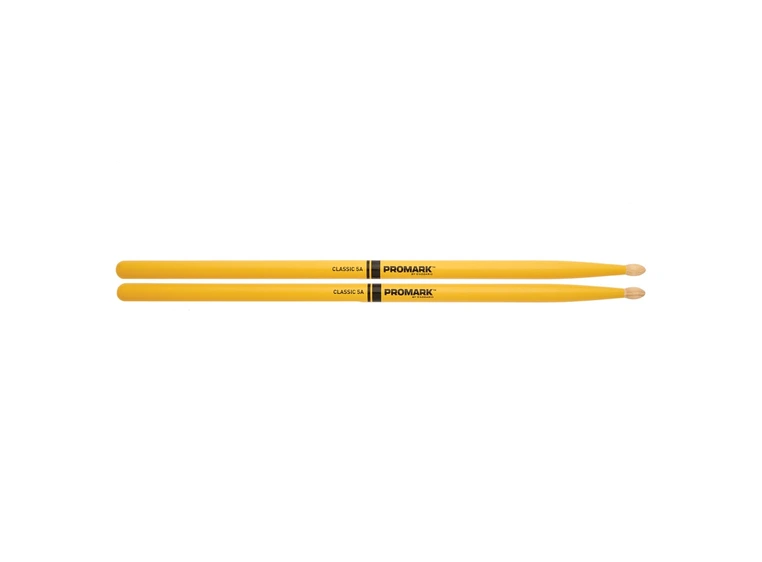 Promark TX5AW-YELLOW Trommestikker 5A Hickory 