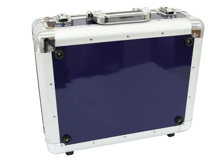 ROADINGER CD case ALU digital booking rounded blue 