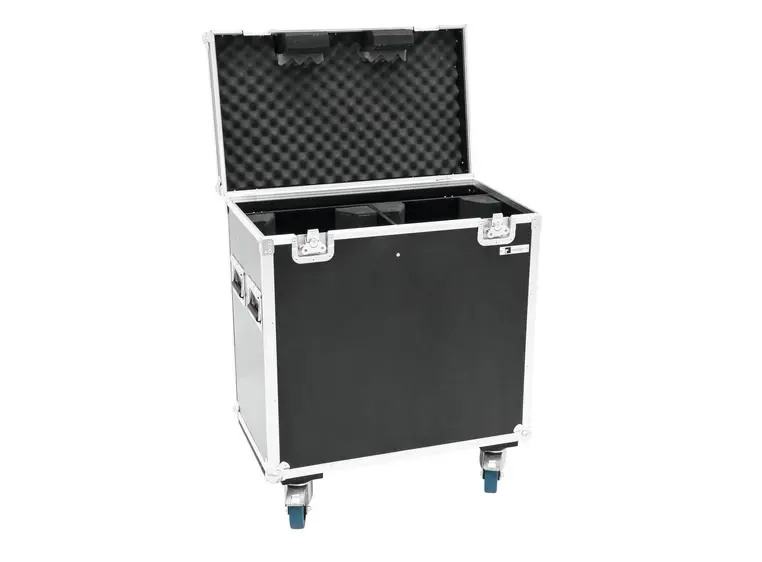 ROADINGER Flightcase 2x PFE-100/120 