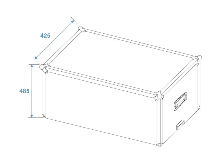 ROADINGER Flightcase ICE-100/ICE-101 