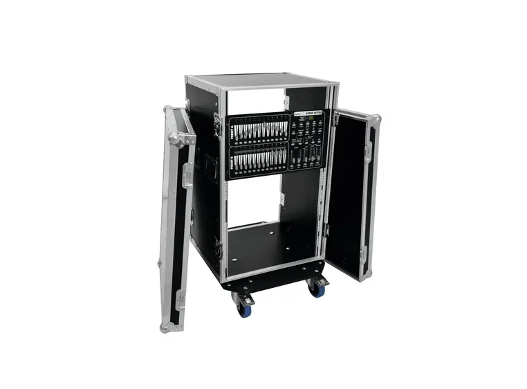 ROADINGER Rack Profi 18U 45cm with wheels 