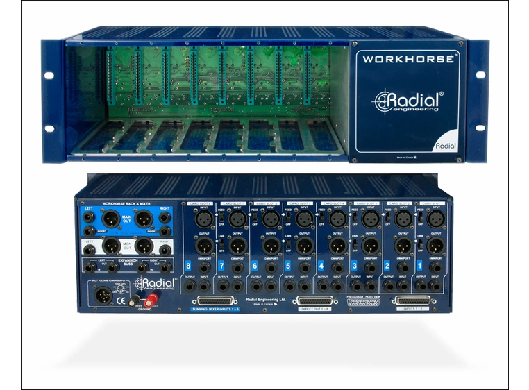 Radial WR8 Rack Workhorse 8-Slot Power Rack 