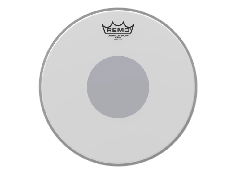 Remo CS-0112-10 Controlled Sound Coated 12" Diameter Black Dot On Bottom 