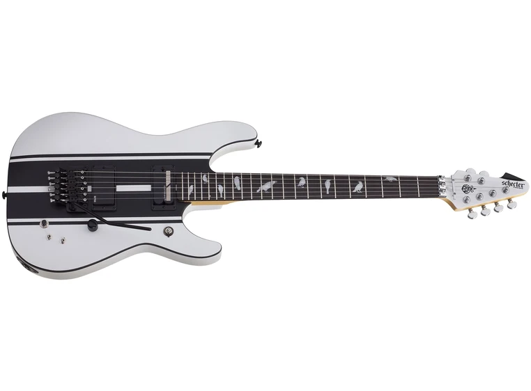 Schecter DJ Ashba Satin White 