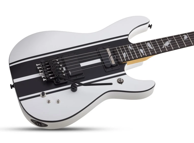 Schecter DJ Ashba Satin White 