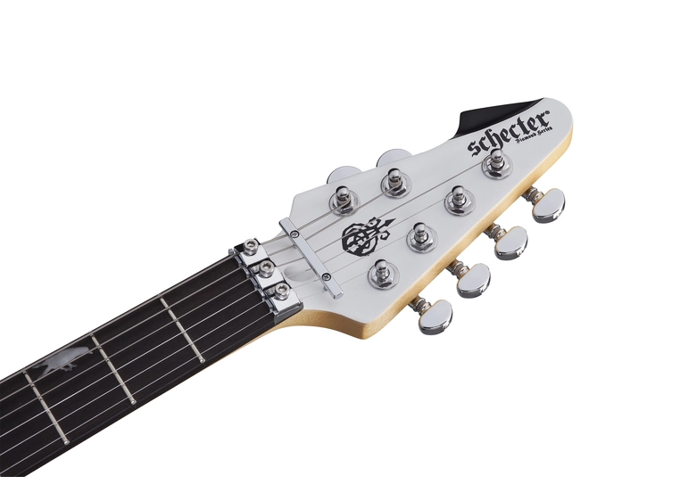Schecter DJ Ashba Satin White 