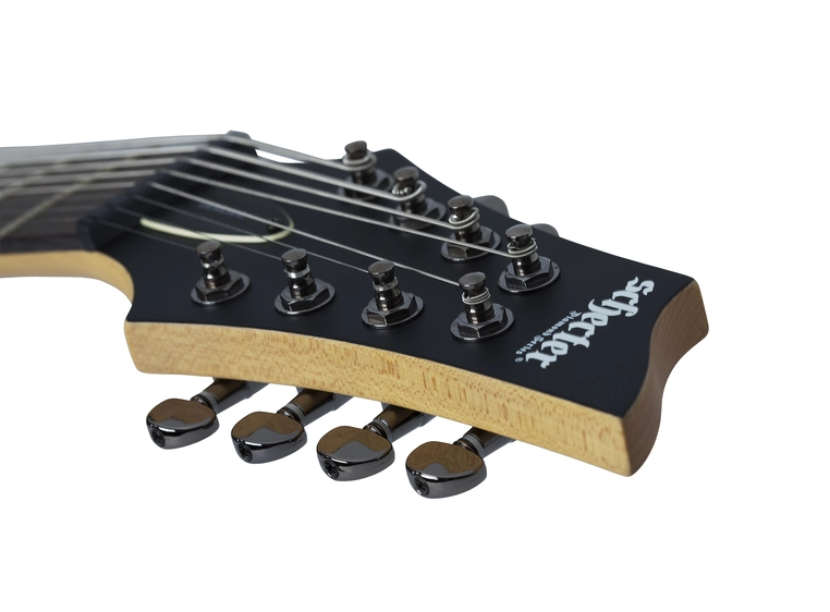 Schecter Demon 8 Aged Black Satin 