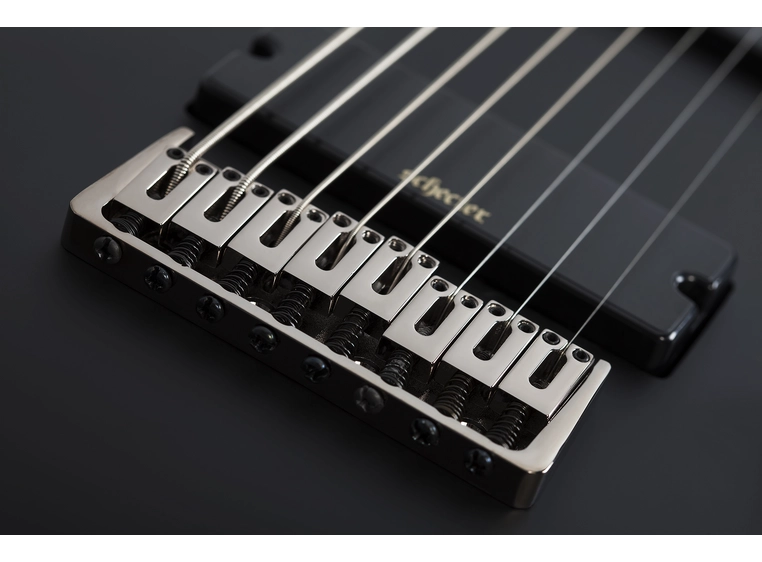 Schecter Demon 8 Aged Black Satin 