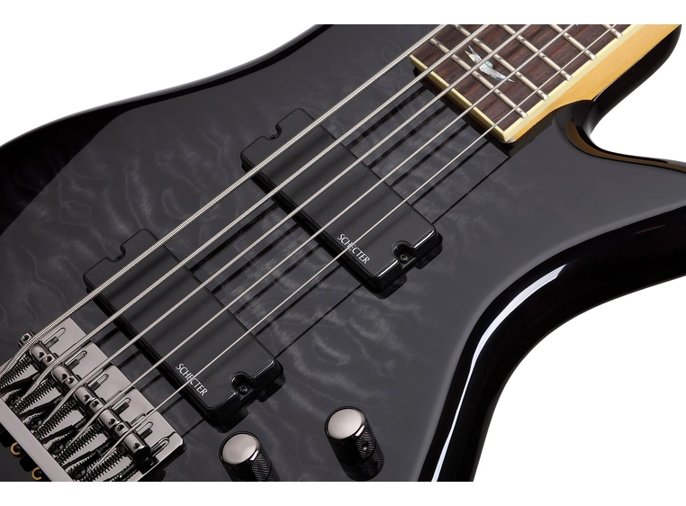 Schecter Stiletto Extreme-5 (STBLK) See Through Black (2504) 