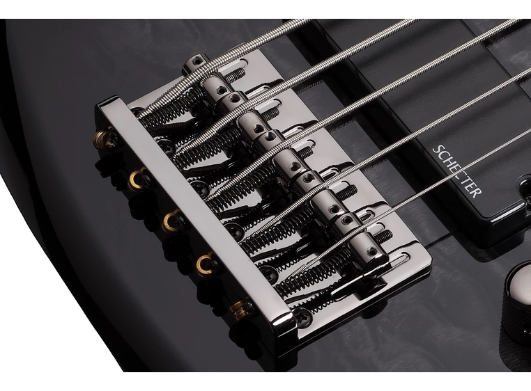 Schecter Stiletto Extreme-5 (STBLK) See Through Black (2504) 