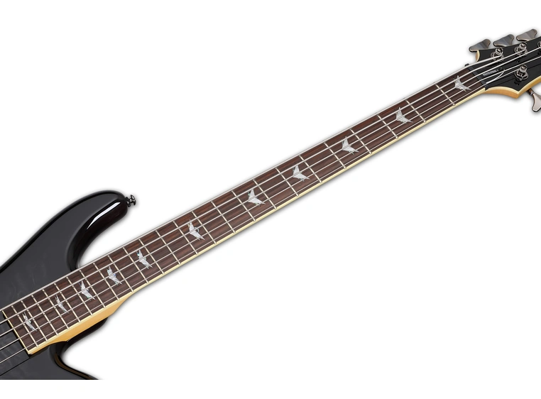 Schecter Stiletto Extreme-5 (STBLK) See Through Black (2504) 
