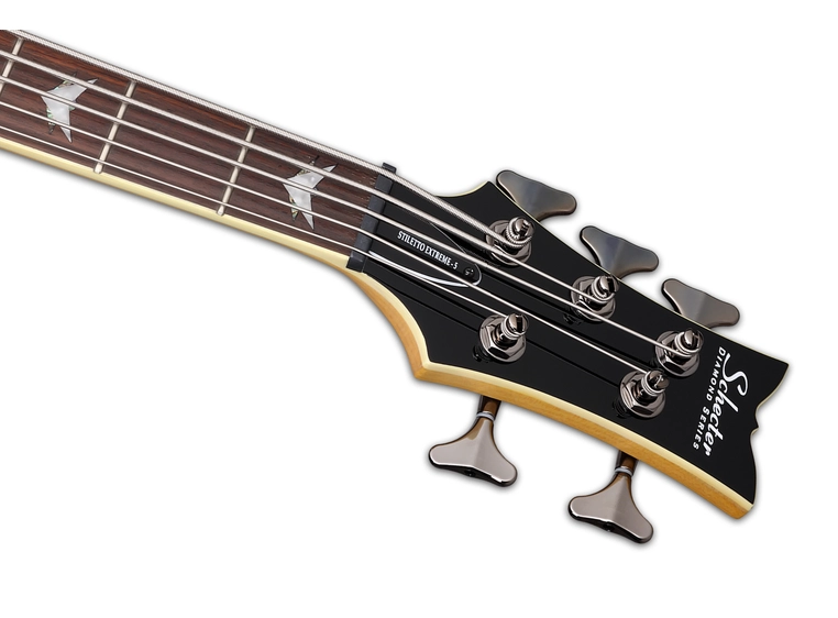 Schecter Stiletto Extreme-5 (STBLK) See Through Black (2504) 