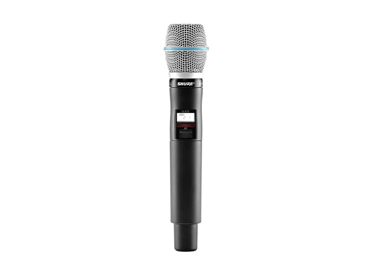 Shure QLXD2 trådløs mikrofon Beta87A H51(534-598 MHz) 