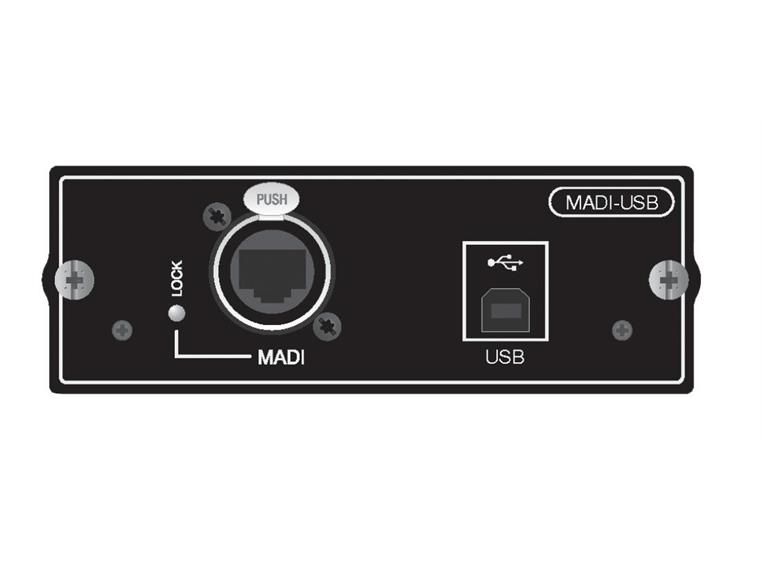 Soundcraft SI Madi (Car5) / Usb Combo Card | 64 I/O