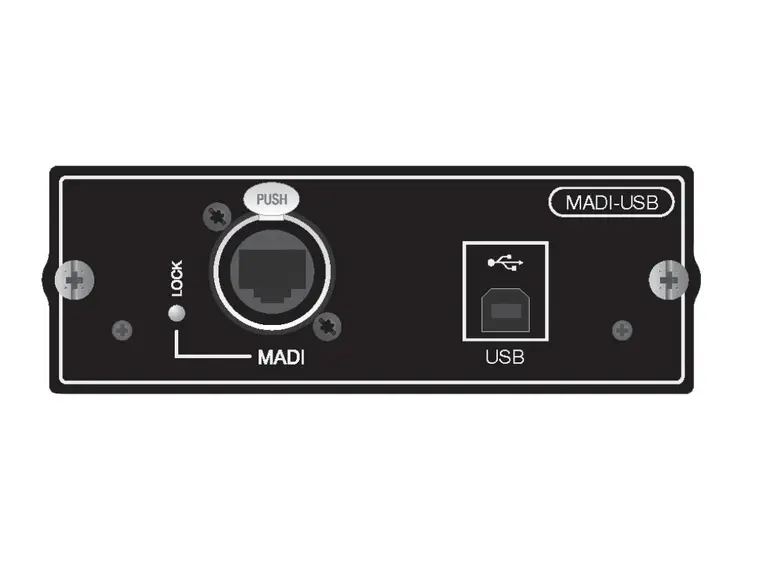 Soundcraft SI Madi (Car5) / Usb Combo Card | 64 I/O 