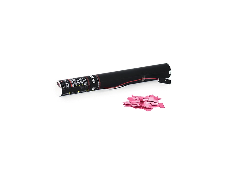 TCM FX Elektrisk Konfettikanon 40cm Rosa 