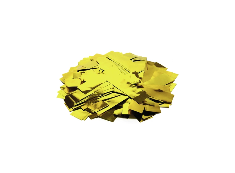 TCM FX Metallic Konfetti Rektangulær 55x18mm, Gull, 1kg 