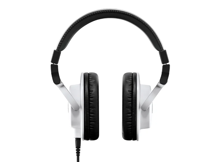 Yamaha HPHMT5W Studio hodetelefoner, 40mm driver, hvit 