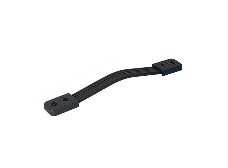 Adam Hall Hardware 3426 - Strap handle plastic, black 300 mm