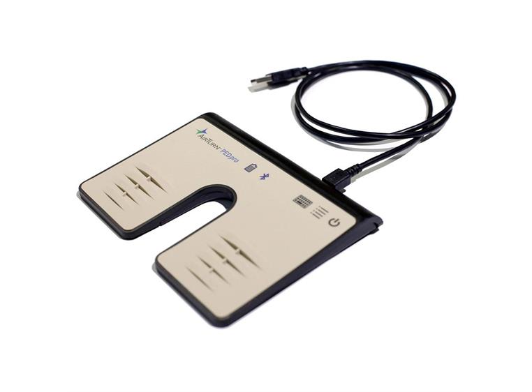 AirTurn PEDpro Bluetooth kontroller, oppladbart batteri