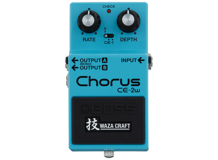 Boss CE-2W Chorus pedal Waza Craft