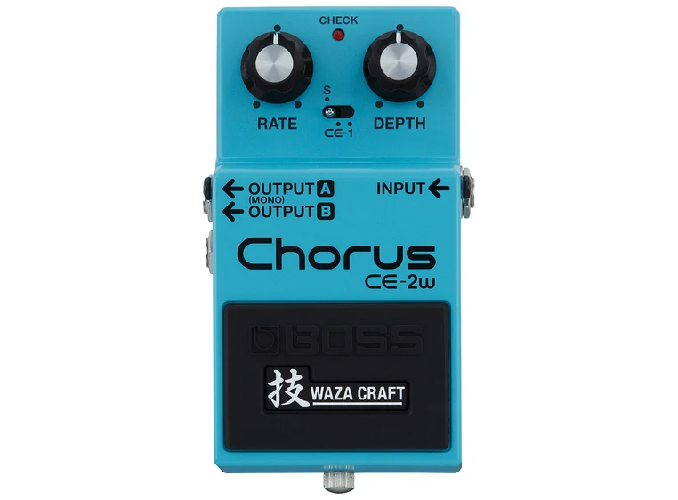 Boss CE-2W Chorus pedal Waza Craft 
