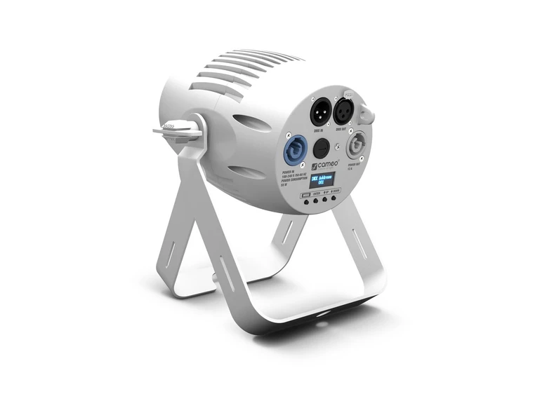 Cameo Q-SPOT 40 RGBW WH Compact Spotligh 40W RGBW LED in White Housing 