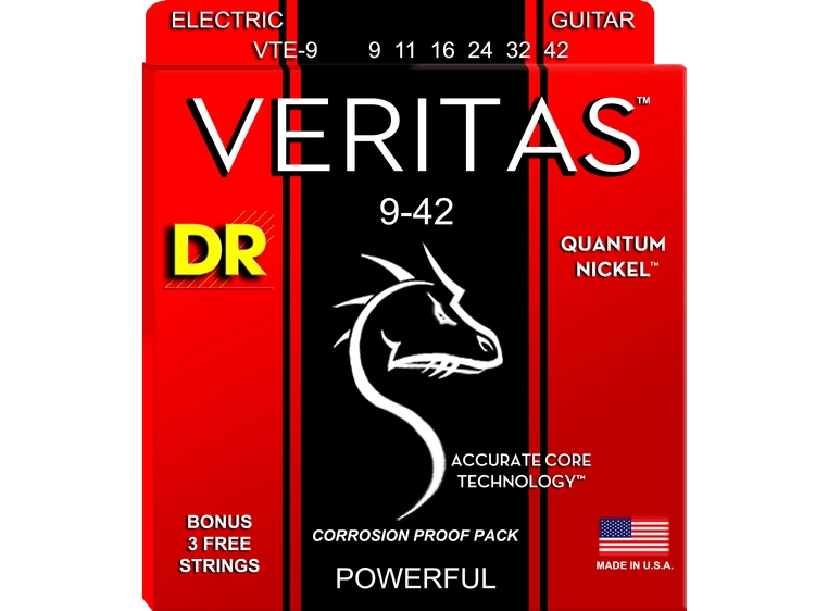 DR Strings VTE-9 Veritas (009-042) Light 