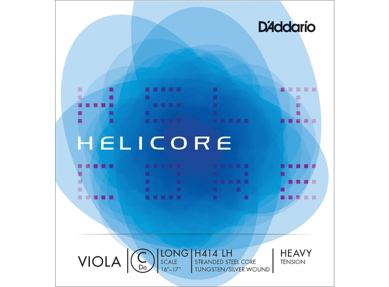 D'Addario H414LH Viola String Helicore C-tungsten/silver 14.6 