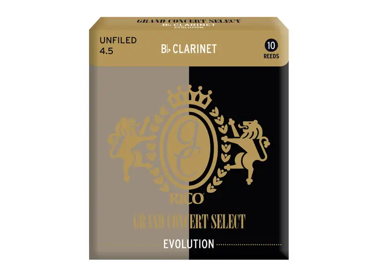 D'Addario RGE10BCL450 Klarinett Flis Grand Concert Evolution Bb 4.5 10 Pack 