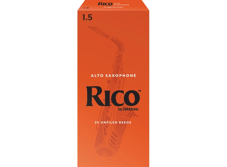 D'Addario RIA2515 Sopransaksofon Flis Rico Soprano Saxophone 1.5 25 Pack 