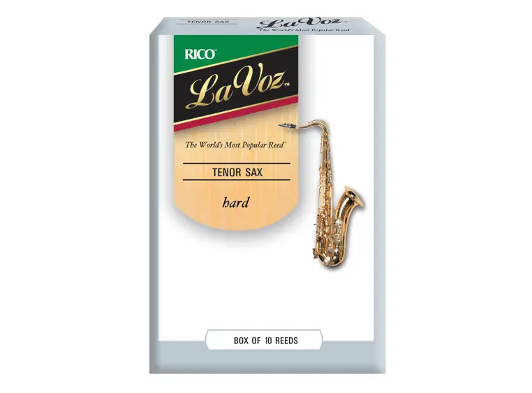 D'Addario RKC10HD Tenorsaksofon Flis La Voz Tenor Saxophone Hard 10 Pack 