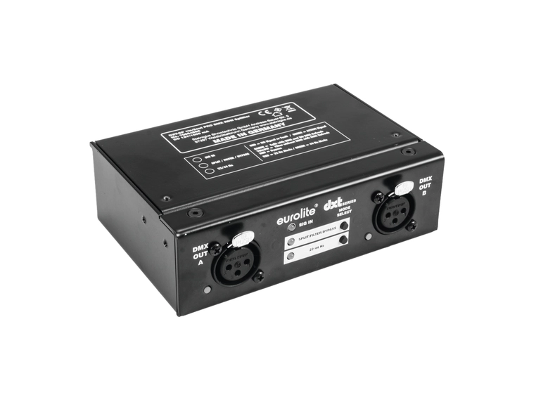 EUROLITE DXT-SP 1in/2out PRO DMX RDM Splitter 