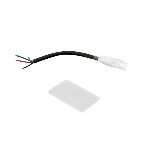 EUROLITE LED Neon Flex 230V Slim RGB Connection Cord with open w
