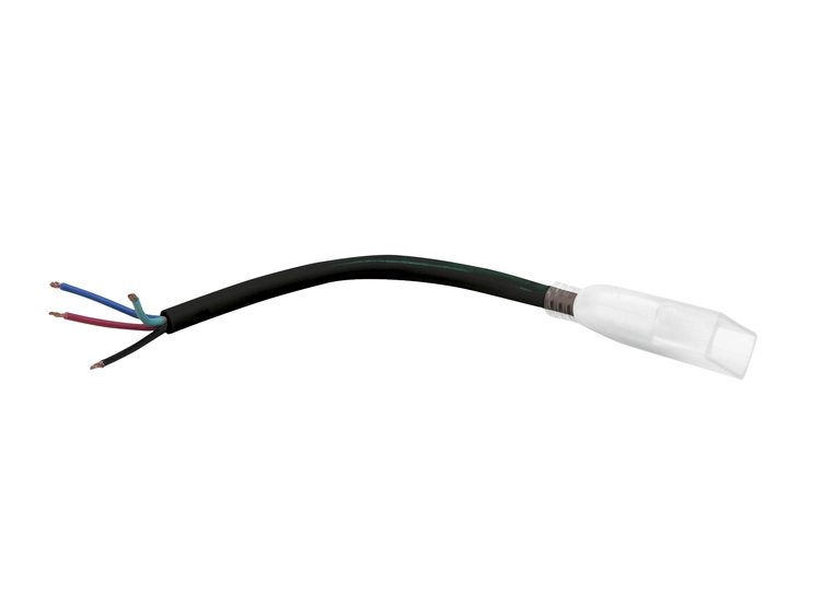 EUROLITE LED Neon Flex 230V Slim RGB Connection Cord with open w 