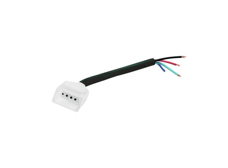 EUROLITE LED Neon Flex 230V Slim RGB Connection Cord with open w 