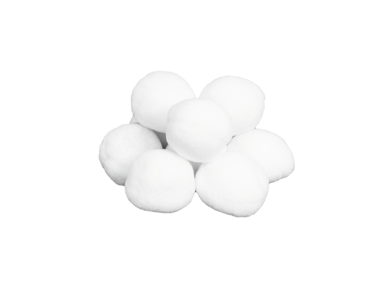 EUROPALMS Snowballs, 7,5cm, 10x 