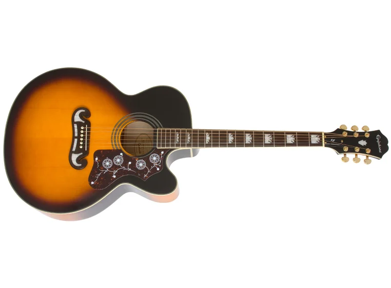Epiphone J-200 EC Studio Vintage Sunburst 