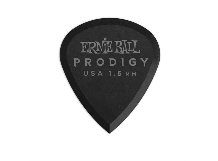 Ernie Ball EB-9200 Prodigy pick, Black 3S,6PK High Perfromance Guitar Pick