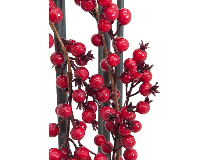 Europalms Berry garland red 180cm