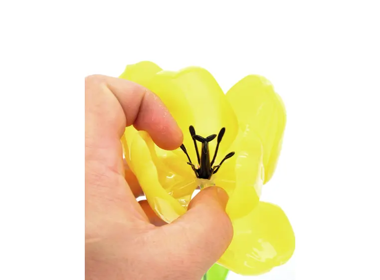 Europalms Crystal tulip, yellow 61cm 12x 