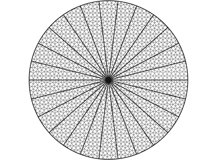 Europalms Deconet, Circle, 1200cm 