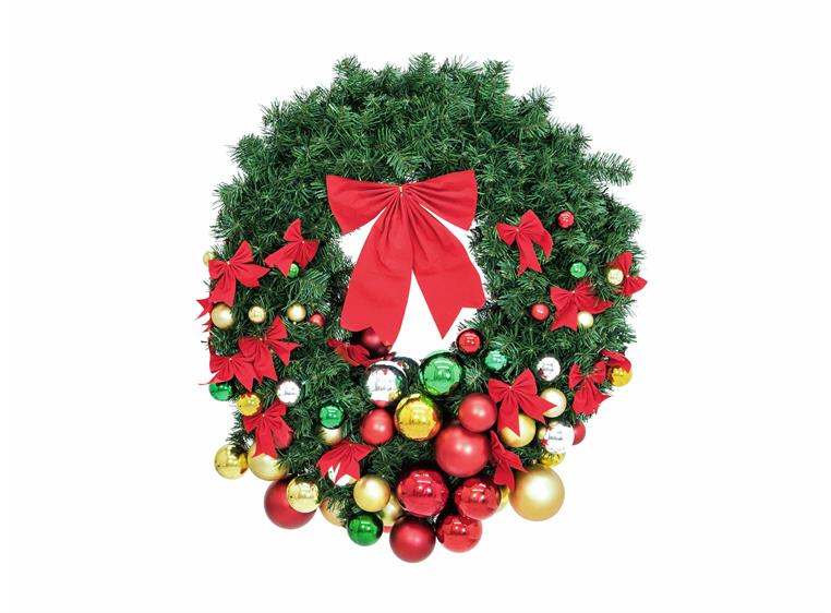 Europalms Premium Fir Wreath, decorated 90cm