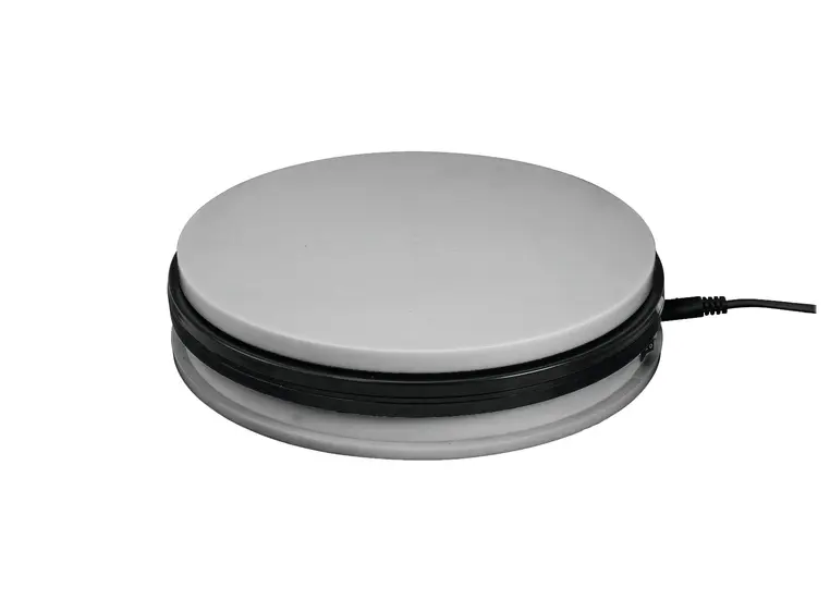 Europalms Rotary Plate 25cm up to 25kg silver 